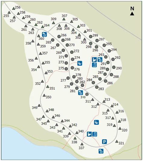 keji camp site map.